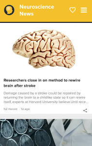 اسکرین شات برنامه Neuroscience 24h- Mind & Brain 3