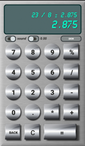 اسکرین شات برنامه Simple Calculator 2