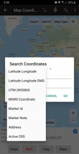 اسکرین شات برنامه UTM Geo Map 8