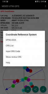 اسکرین شات برنامه MGRS UTM GPS 7
