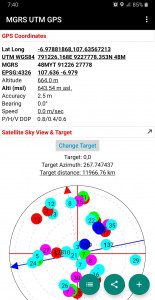 اسکرین شات برنامه MGRS UTM GPS 1