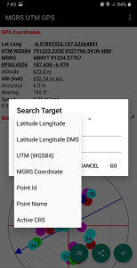 اسکرین شات برنامه MGRS UTM GPS 5