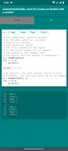 اسکرین شات 8 برنامه Python. Exercises and examples
