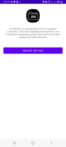 اسکرین شات 4 برنامه INI File Opener & Editor