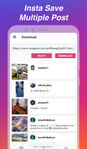 اسکرین شات برنامه Downloader for Instagram - Repost & Multi Accounts 8
