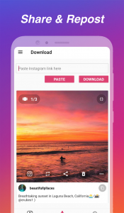 اسکرین شات برنامه Downloader for Instagram - Repost & Multi Accounts 6