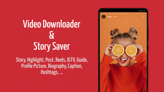 اسکرین شات 1 برنامه Video Downloader & Story Saver