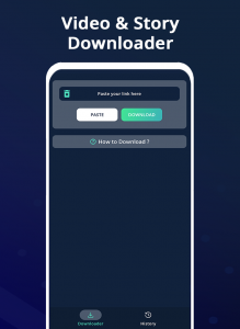 اسکرین شات برنامه Video Downloader - Story Saver 1