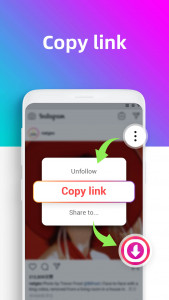 اسکرین شات برنامه Video downloader for Instagram 5