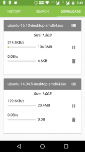 اسکرین شات 5 برنامه TorrDroid - Torrent Downloader