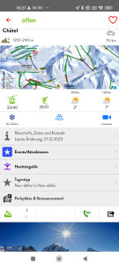 اسکرین شات 2 برنامه iSKI France - Ski & Snow