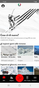 اسکرین شات برنامه iSKI Italia - Ski, snow, resort info, GPS tracker 1