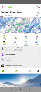 اسکرین شات 2 برنامه iSKI Swiss - Ski & Snow