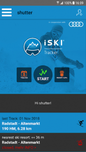 اسکرین شات برنامه iSKI Tracker 1