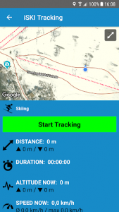 اسکرین شات برنامه iSKI Tracker 2