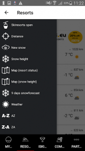 اسکرین شات برنامه iSKI USA - Ski, Snow, Resort info, GPS tracker 3