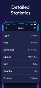 اسکرین شات 4 برنامه Internet Speed Test Original