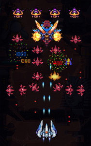 اسکرین شات 4 بازی Falcon: Classic Space Invaders
