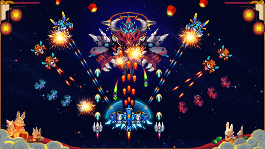 اسکرین شات بازی Falcon: Classic Space Shooter 8