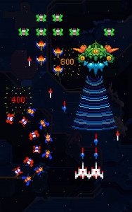 اسکرین شات 3 بازی Falcon: Classic Space Invaders