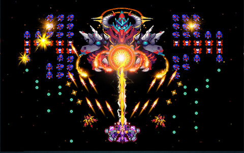 اسکرین شات 8 بازی Falcon: Classic Space Invaders