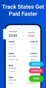 اسکرین شات 5 برنامه Invoice Maker - InvoiceBase