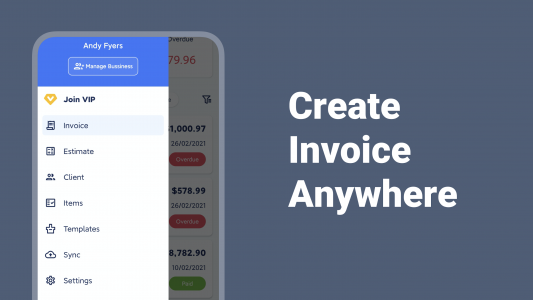 اسکرین شات برنامه Smart Invoice Maker & Invoices 3