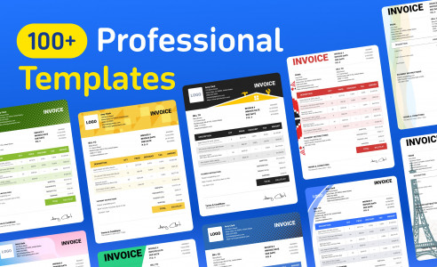 اسکرین شات 2 برنامه Invoice Maker & Estimate Maker