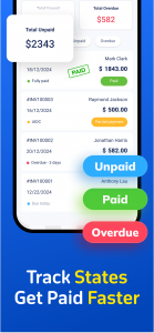 اسکرین شات 6 برنامه Invoice Maker App - InvoiceNow