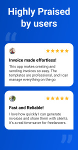 اسکرین شات 7 برنامه Invoice Maker - InvoiceBase