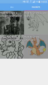 اسکرین شات برنامه Drawing a dragon 4