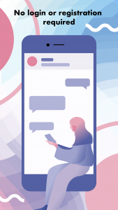 اسکرین شات 1 برنامه Anonymous Chat / AnonChat