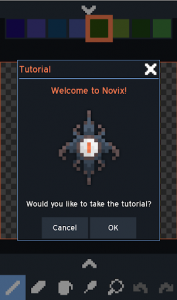 اسکرین شات برنامه Novix Pixel Editor 2