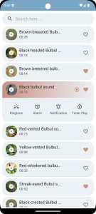 اسکرین شات 5 برنامه Bulbul bird sounds