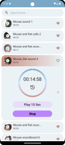 اسکرین شات 5 برنامه Mouse and Rat sounds