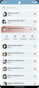 اسکرین شات 4 برنامه Mouse and Rat sounds