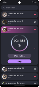 اسکرین شات 2 برنامه Mouse and Rat sounds