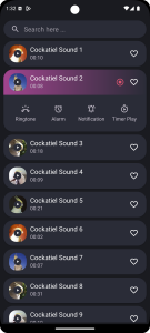 اسکرین شات برنامه Cockatiel Sounds 2