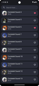 اسکرین شات برنامه Cockatiel Sounds 4