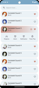 اسکرین شات برنامه Cockatiel Sounds 5