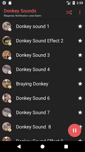 اسکرین شات برنامه Appp.io - Donkey Sounds 2