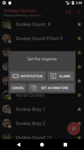 اسکرین شات برنامه Appp.io - Donkey Sounds 4