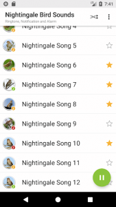 اسکرین شات برنامه Appp.io - Nightingale bird song 3