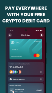 اسکرین شات 2 برنامه CEX.IO App - Buy Crypto & BTC