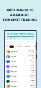 اسکرین شات 3 برنامه CEX.IO App - Crypto Wallet
