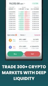 اسکرین شات 5 برنامه CEX.IO App - Buy Crypto & BTC