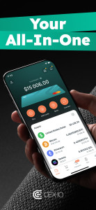 اسکرین شات 1 برنامه CEX.IO: Trade & Buy Crypto