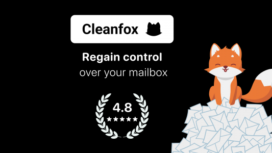 اسکرین شات برنامه Cleanfox - Mail & Spam Cleaner 1