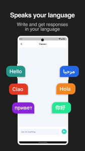 اسکرین شات برنامه Clever - AI Assistant Chatbot 3