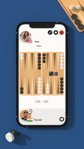 اسکرین شات بازی Backgammon Online 1